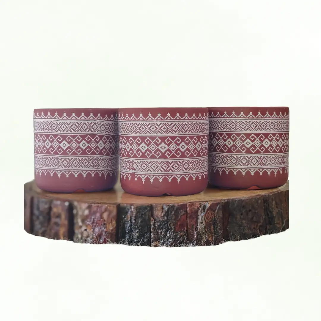 Mini Ethnica Terracotta Pot (Set of 3)